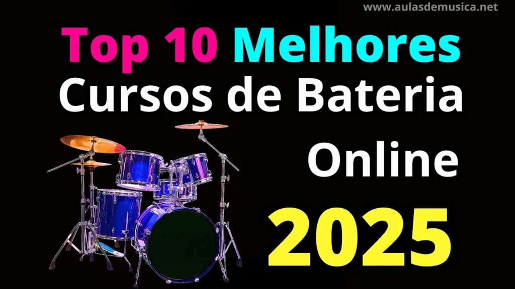 Top 10 Melhores Cursos de Bateria Online Top 10 Melhores Cursos de Bateria Online